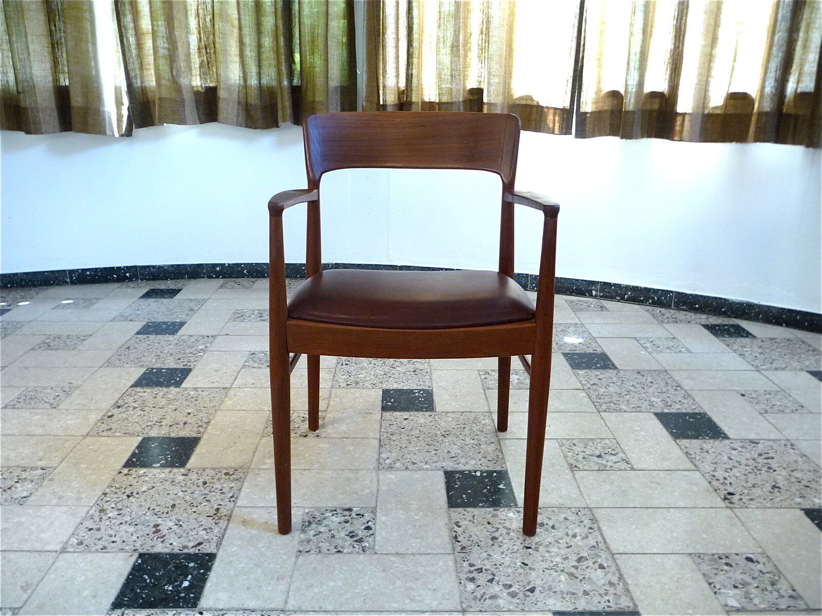Set of 2 Scandinavian teak armchairs from Korup Stolefabrik, Denmark 1960s