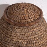 Antique wicker basket with lid (c.1920) #2