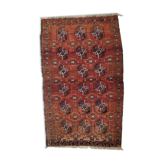 Ancient Afghan Baluch handmade carpet 92cm x 155cm 1900s, 1C381