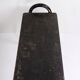 Tubax Black wood and metal bench - Minimalist design - 1950s