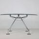 Dining table 'Nomos' designed by Sir Norman Foster for Tecno, 1987