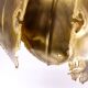 Brutalist brass pendant lamp Svend Aage Holm Sørensen 1960
