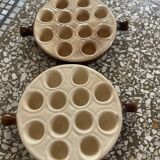 Set of 2 snail dishes