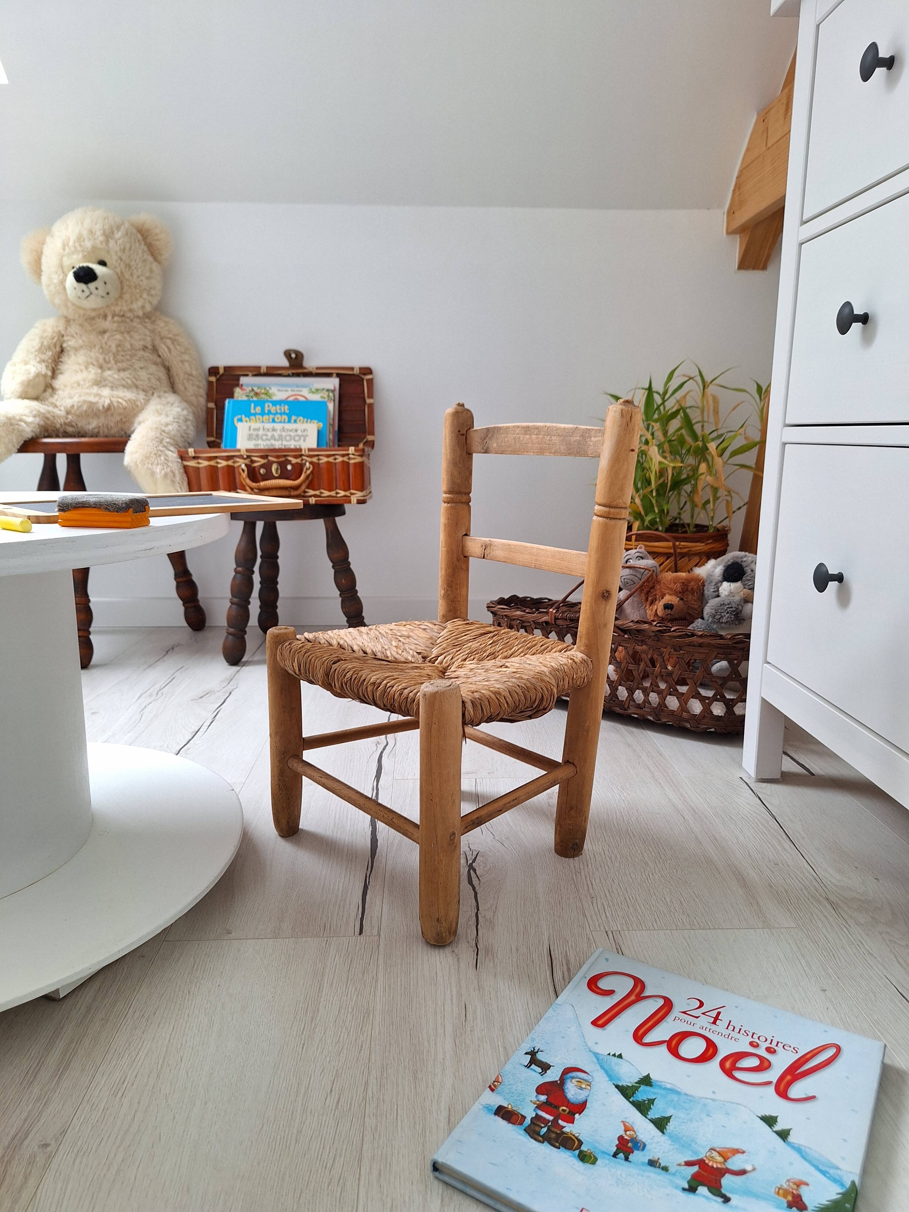 Vintage children's chair