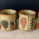 Mugs en céramique vintage