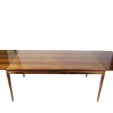 Dining Table With Extension Made In Rosewood By Johannes Andersen From 1960