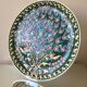 Kutahya porcelain plate with Iznik ottoman motifs