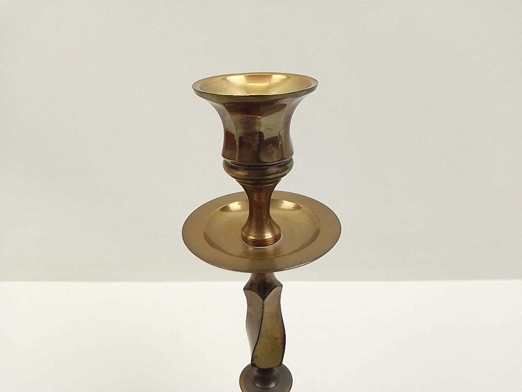 Brass candle holder