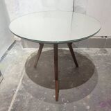 Vintage round table, Italy, circa 1970.