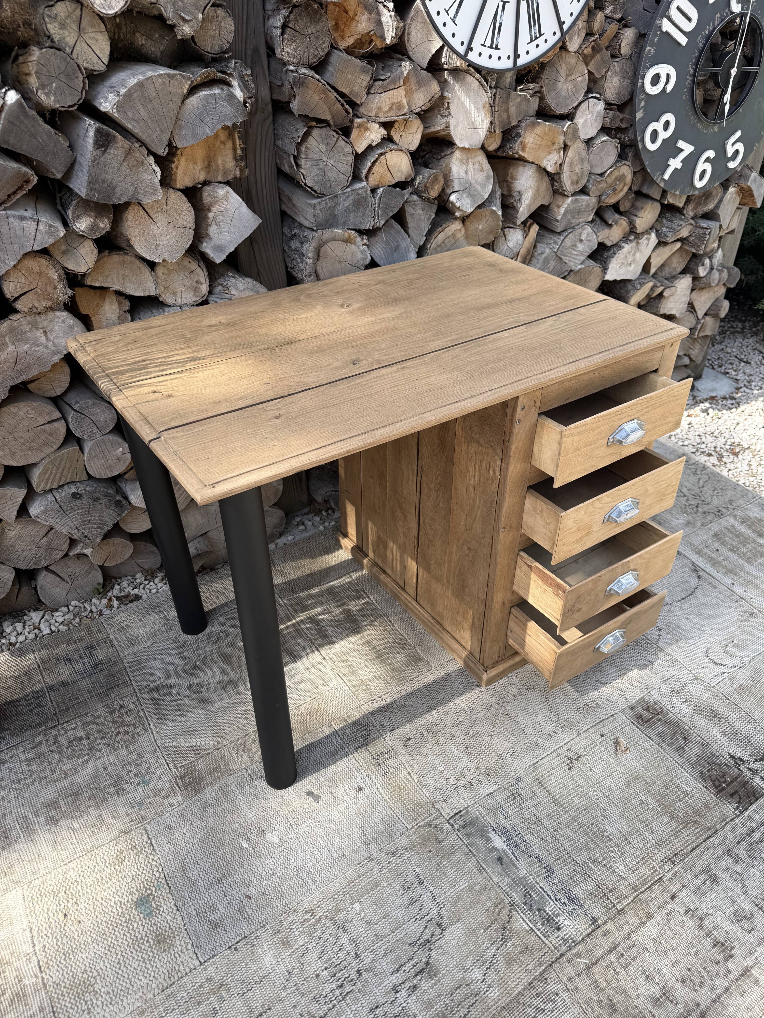 Wooden desk
