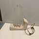 Acrylic Stone Table Lamp, 1980s