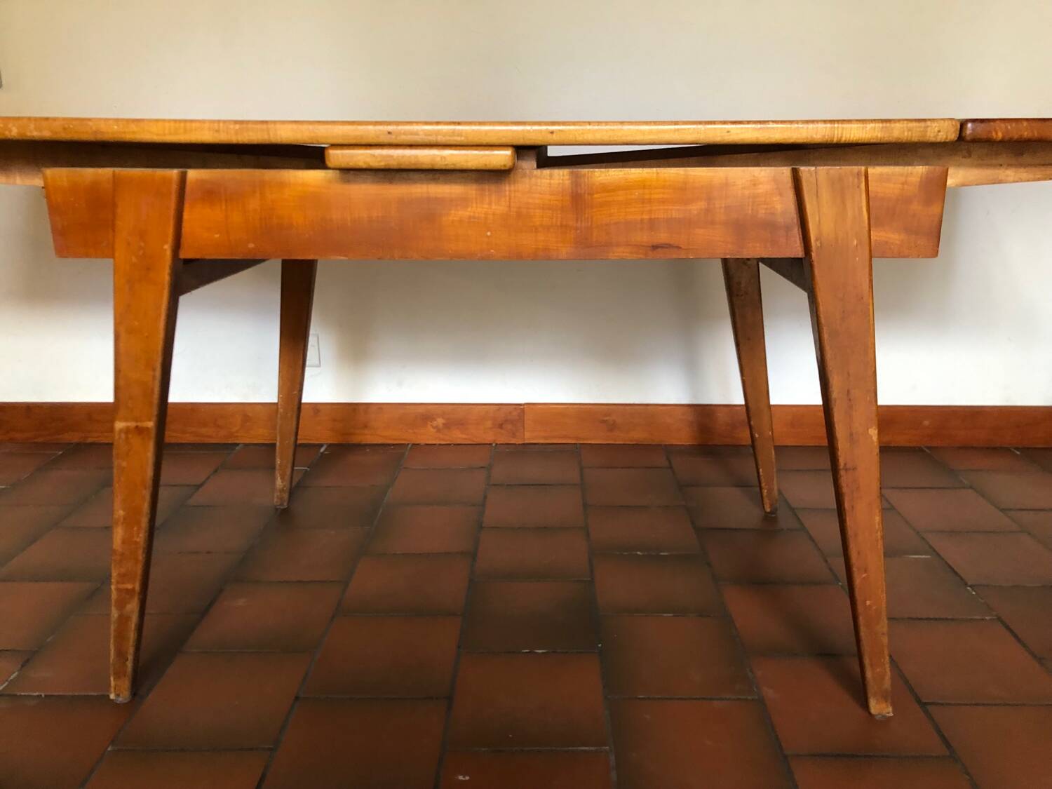 Table et chaises scandinave vintage