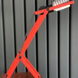 Red lamp model "Sintesi" of tavolo by Ernesto Gismondi for Artemide / Italy 70s