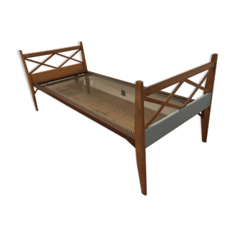Vintage bed of the 50s