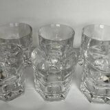 6 verres à whisky en cristal