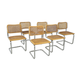 Chairs Cesca B32 design Marcel Breuer vintage