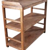 Old teak shelf
