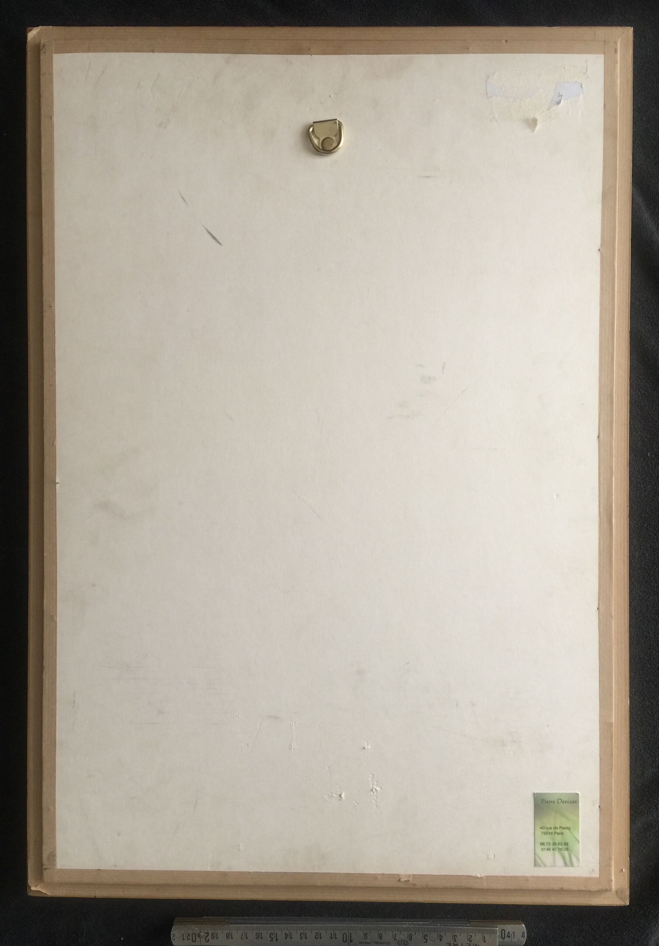 Ernest FOUSSIER 1901 "White roses in a Japanese vase"watercolor signed