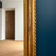 Louis-Philippe mirror gilded with gold leaf antique mirror