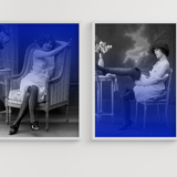 Nude photography back woman Belle Époque - 1920