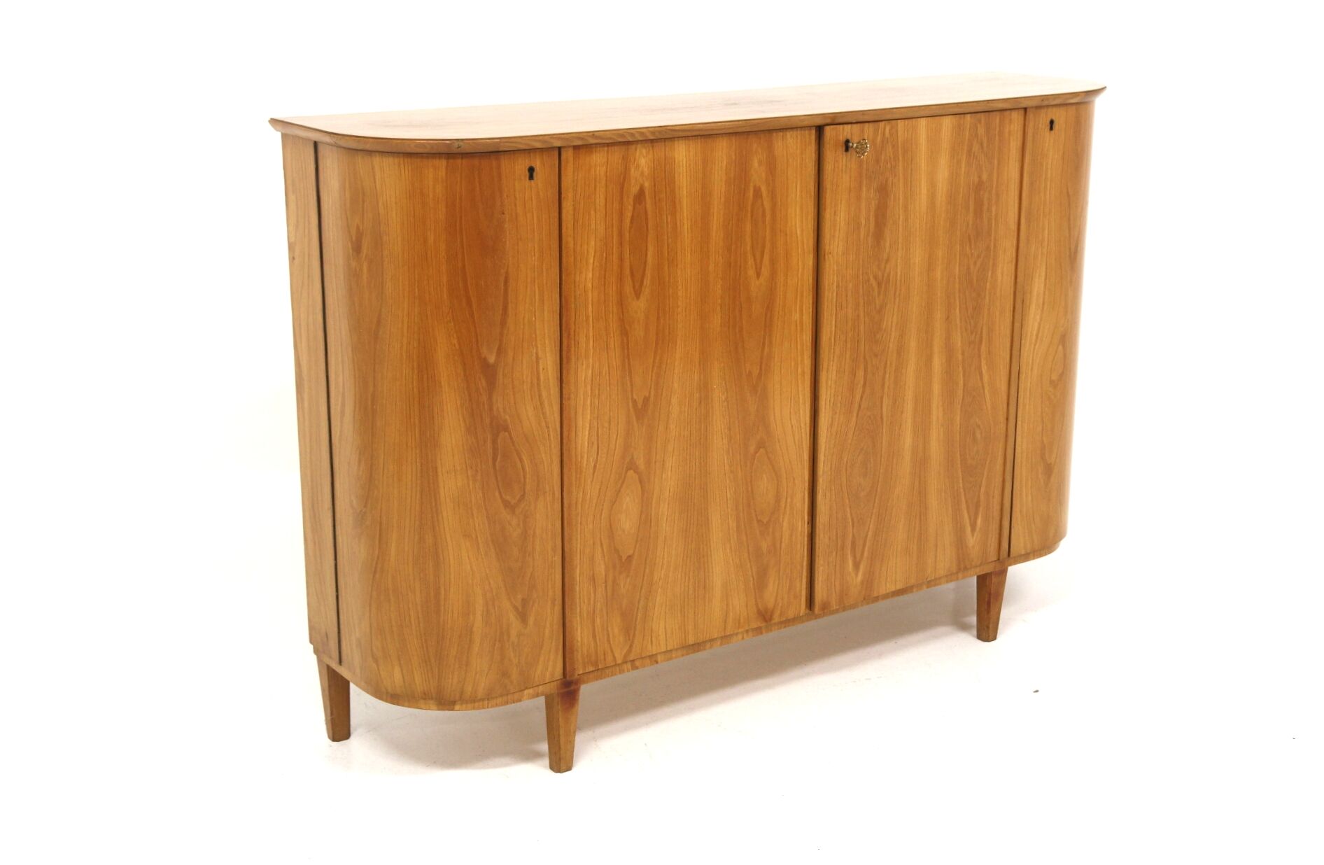 Enfilade scandinave en noyer, Swedish modern, Suède, 1940