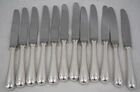 Christofle Baguette, 12 dessert knives, in perfect condition.