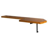 Wall-mounted console table by Charlotte Perriand, France, 1950s