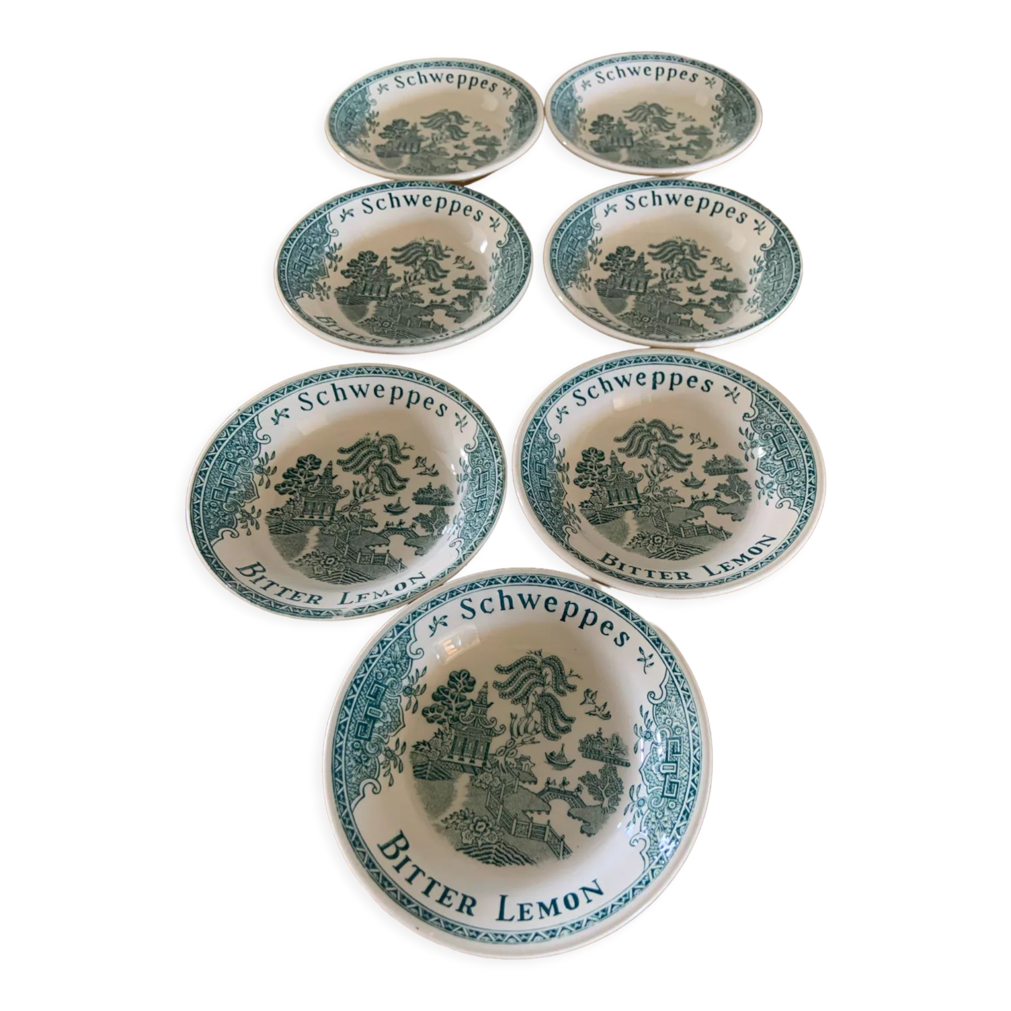 Schweppes vintage cups