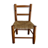 Chair wood mulched child vintage design 50 cm