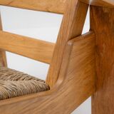 Dutch Modernist Oak Chair, 1980s