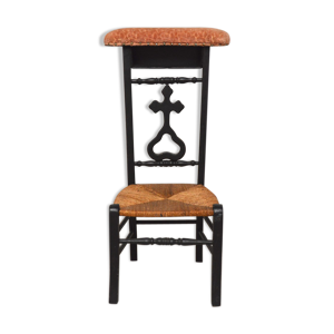 Ancienne chaise prie-dieu