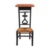 Old prie-dieu chair