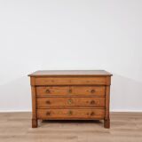 Commode en bois massif du XIXe siècle