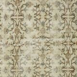 Turkish Anatolian Handmade Vintage Area Rug 293 cm x 184 cm