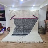 Handmade wool Berber rug 300X200 cm