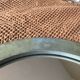 Round metal mirror