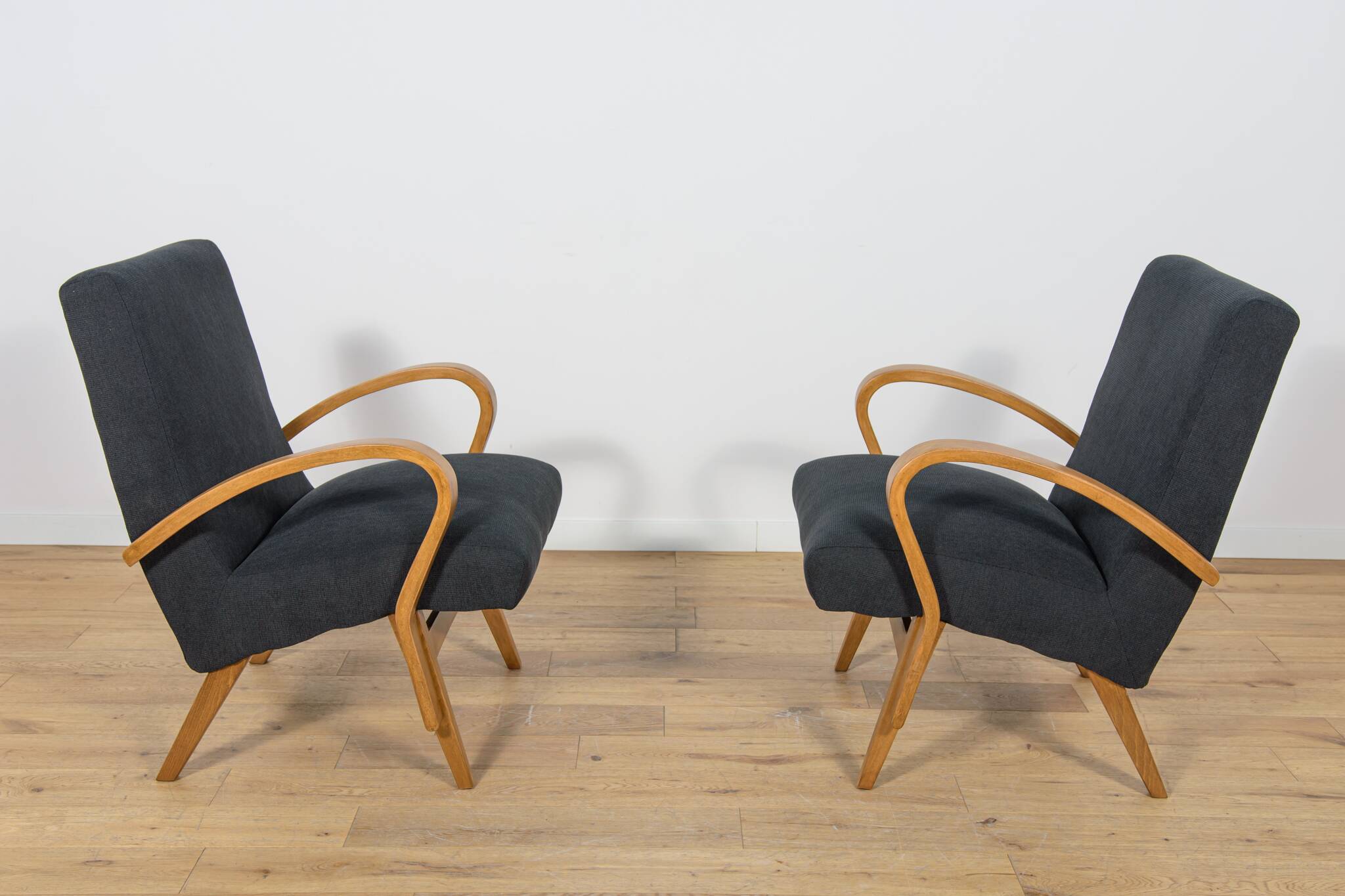 Mid Century Armchairs, Czechoslovakia, 1960s, Set of 2
