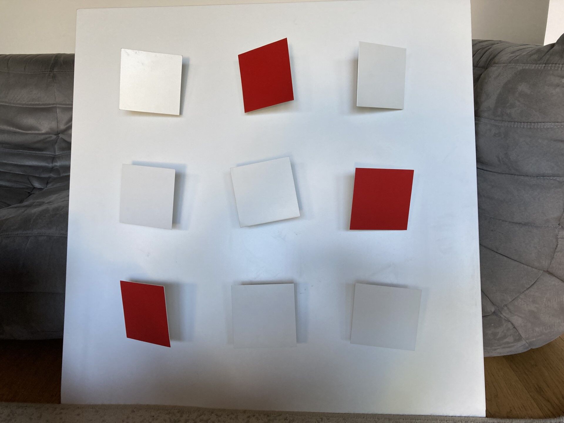 Wall lamp Metalo of Ten Hours Ten white and red