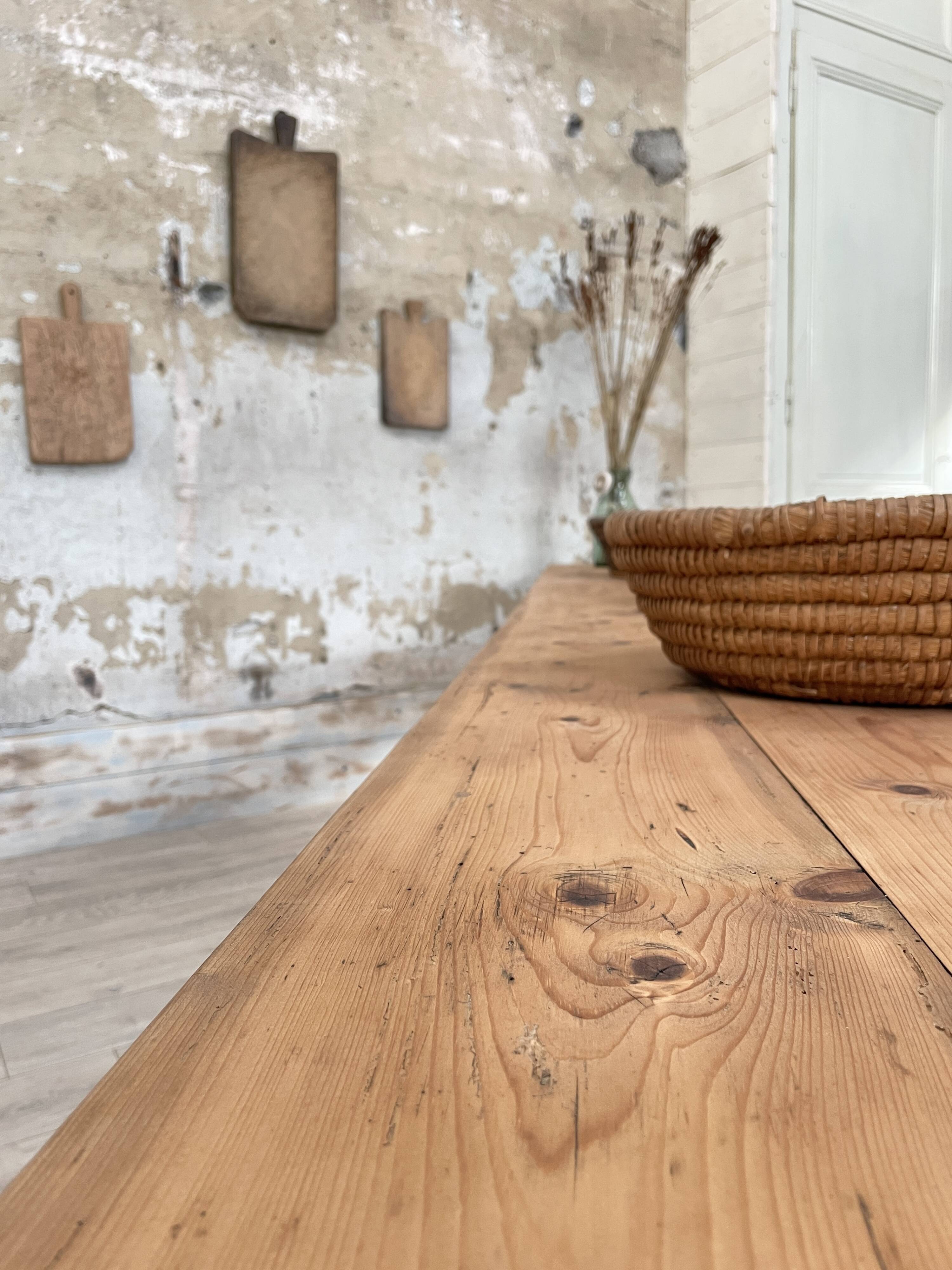 Vintage farmhouse table