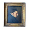 Portrait ancien par Albert Dumoulin 1871-1935