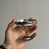 Set of Letang Remy style stainless steel footed cups