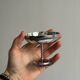 Lot de coupelles sur pied en inox style Letang Remy