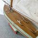 Tirot 401 wooden basin sailboat, old toy