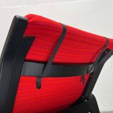 Mid-century modern Pulkka lounge chair by Ilmari Lappalainen for Asko, Finland, 1960s.