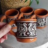 Terracotta cups