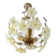 Lustre fleurs vintage 1960s