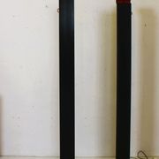 Pair of vintage Italian floor lamps "Zagar" by Silvio Carpani for Stil