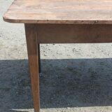 Large table 181 cm of cherry and oak farm