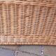 Rattan storage trunk late nineteenth century