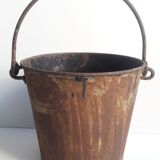 Seau en fer artisan